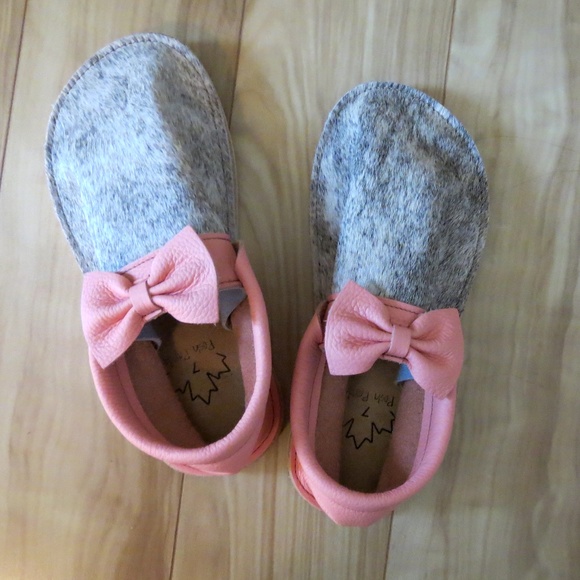 Posh Panda X Herr wild rags rugged sole cowhide moccasins - Picture 4 of 6